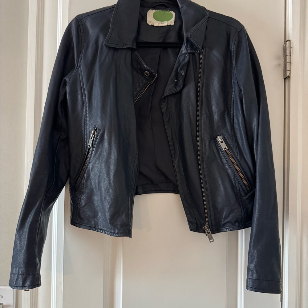 Anthropologie Faux Leather Jacket
